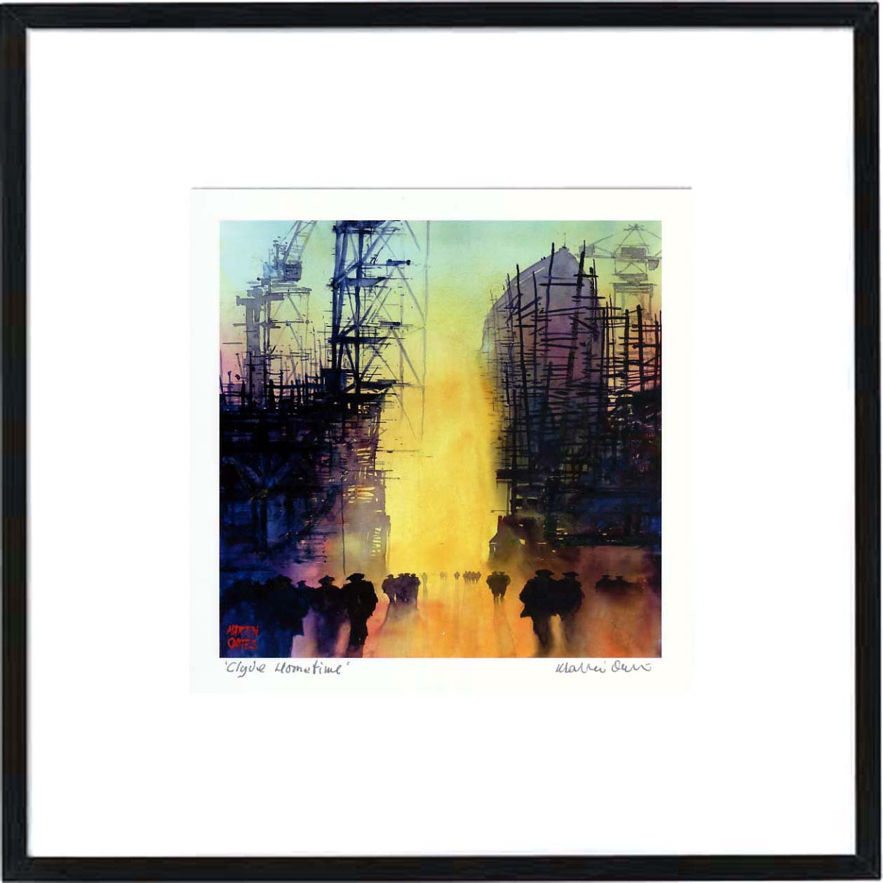 Clyde Hometime Framed Print