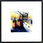 Puffers  Framed Print