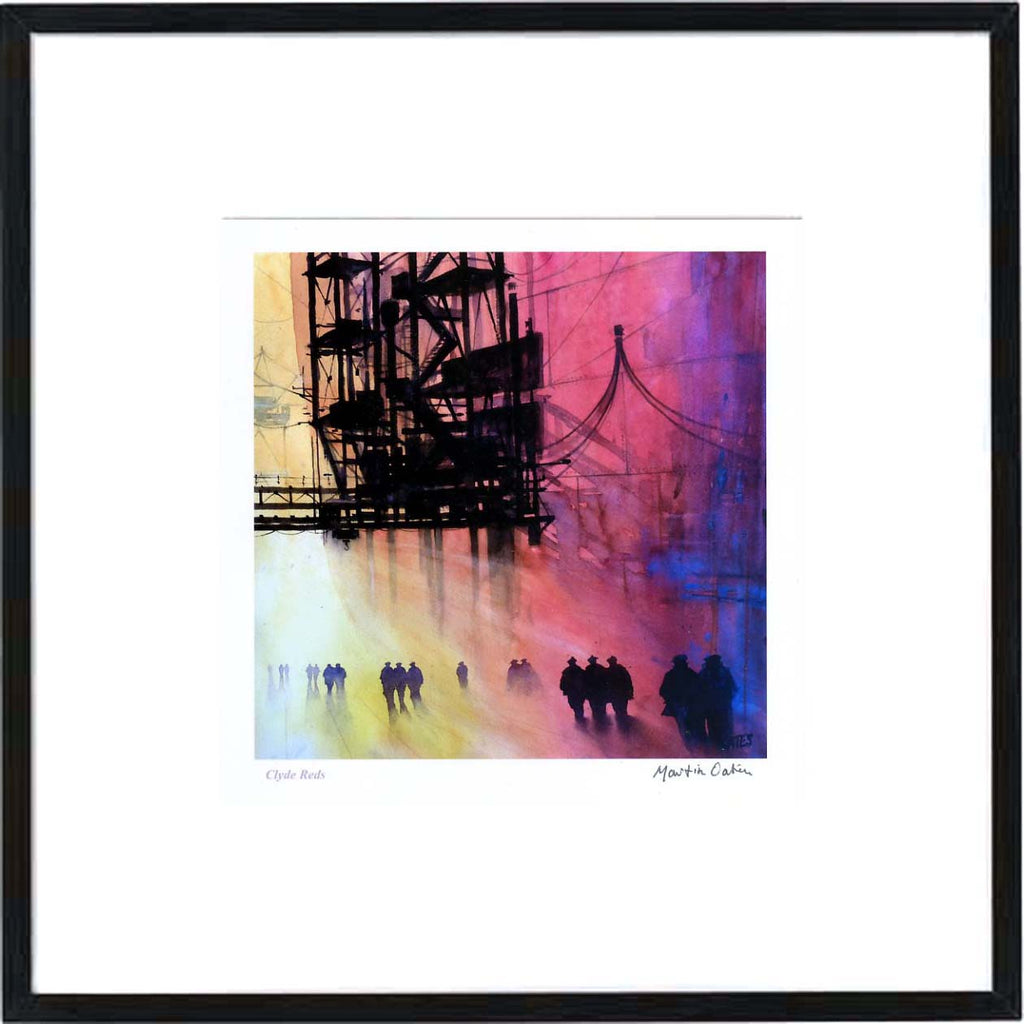 Clyde Reds Framed Print