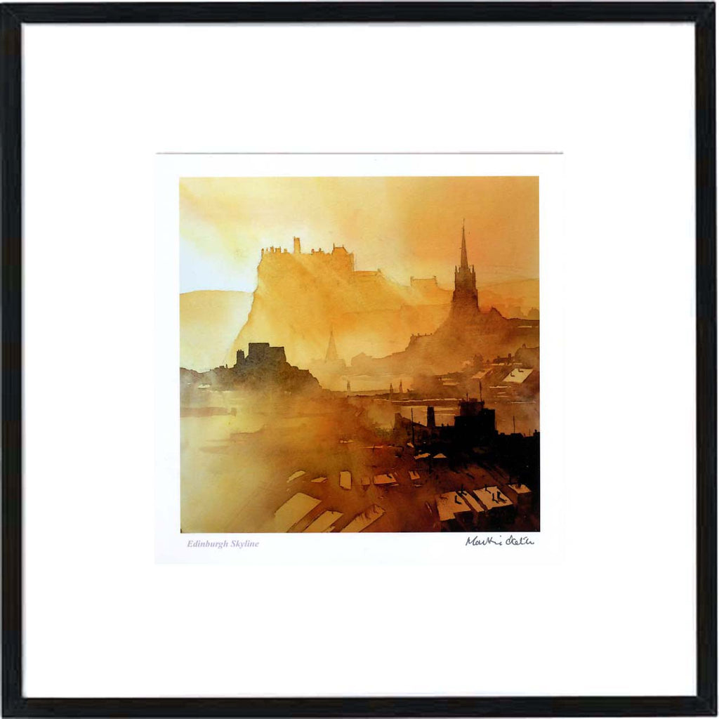 Edinburgh Skyline  Framed Print