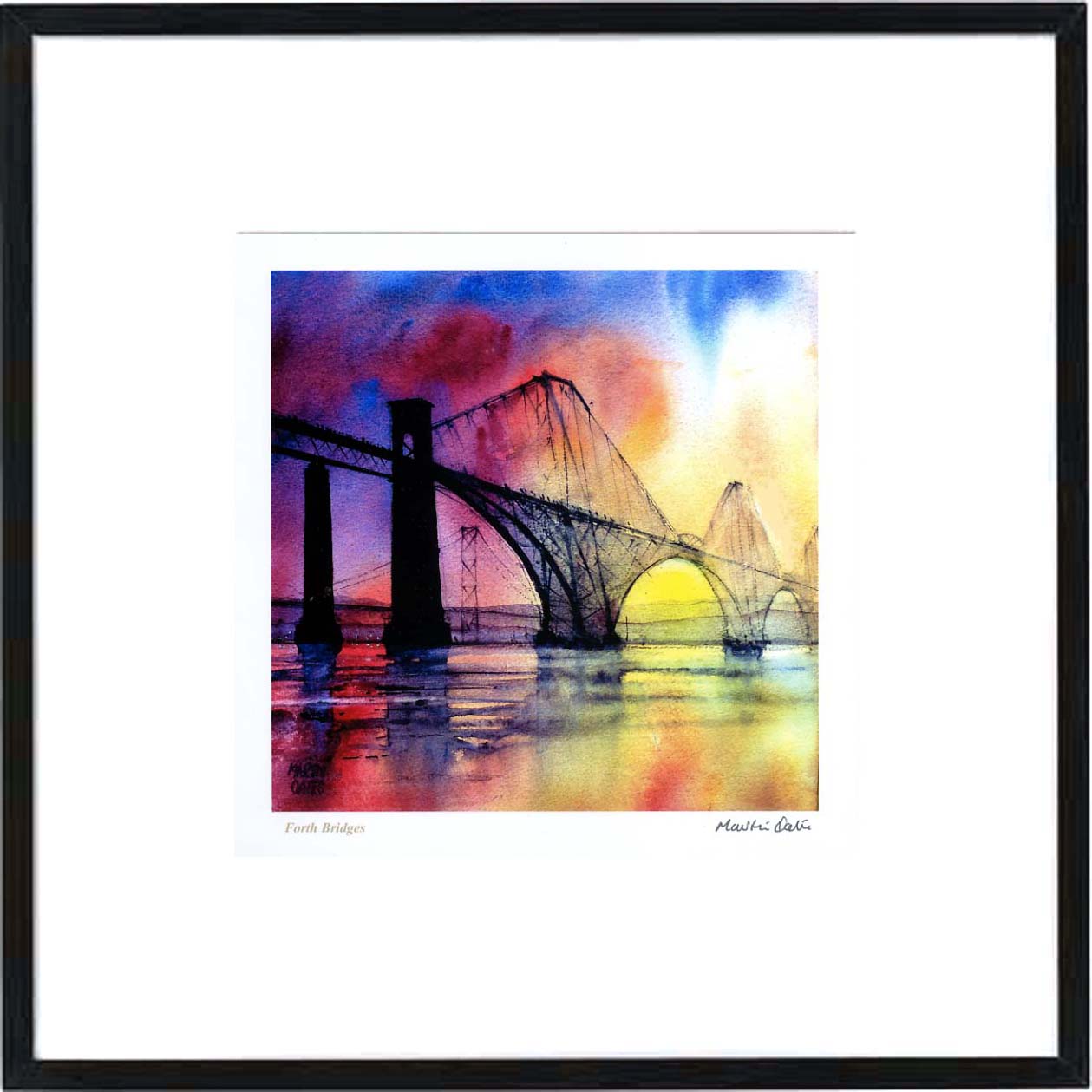 Forth Bridges  Framed Print