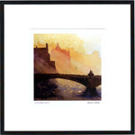 North Bridge Sunset  Framed Print