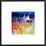 Dark Hill Framed Print