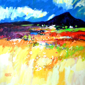 Goatfell Square Print